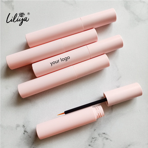 Liliya super strong hold latex free waterproof fast dry strip eyelash adhesive false eyelashes adhesive brush on lash glue