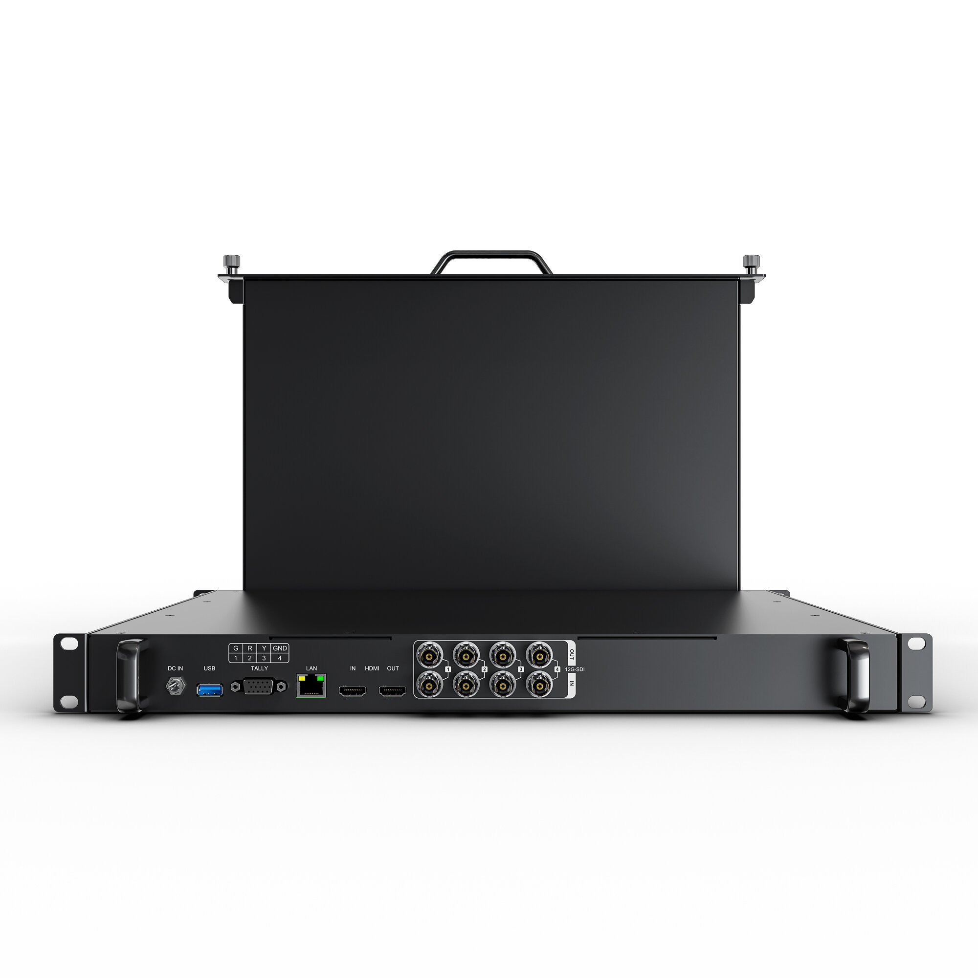 Lilliput RM1731S-12G 17.3 inch 4K 12G-SDI 1RU Pull-out rack mount broadcast drawer monitor