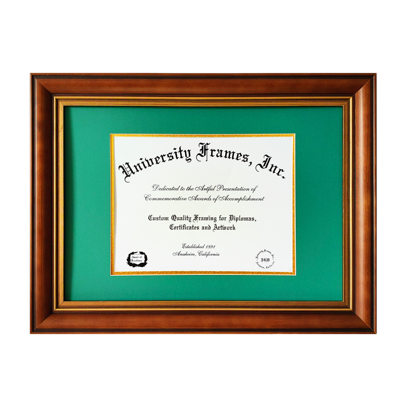 Certificate Frame A4 Document Multi-color Graduation Diploma Frame Wood A4 Certificate Wooden Frame