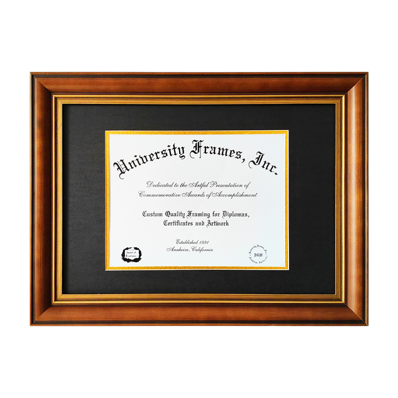 Certificate Frame A4 Document Multi-color Graduation Diploma Frame Wood A4 Certificate Wooden Frame