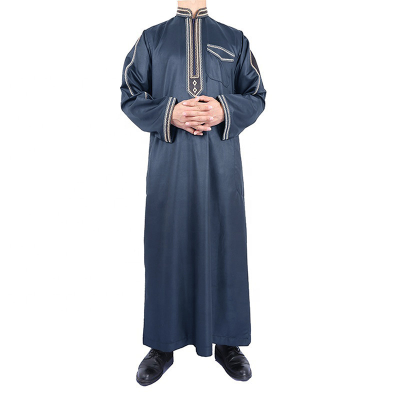 Islamic thobe muslim dress for Muslim men clothing man Traditional Muslim wear Arabe robe factory price shenzhen lily cheng