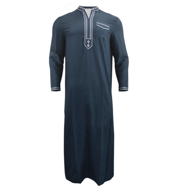 Islamic thobe muslim dress for Muslim men clothing man Traditional Muslim wear Arabe robe factory price shenzhen lily cheng