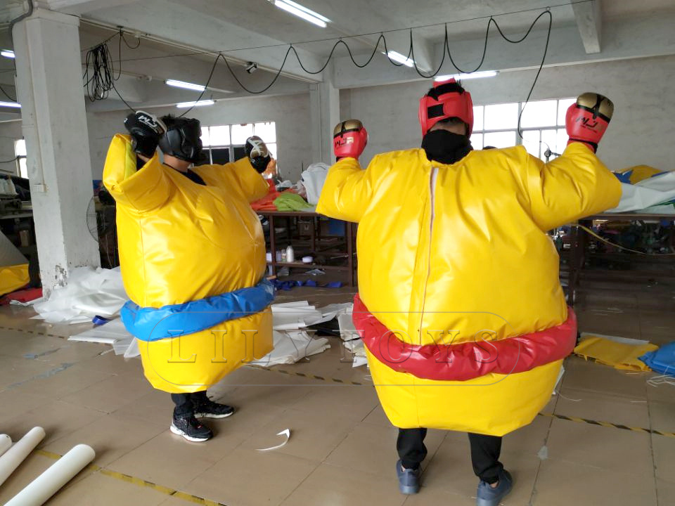 Commercial Fighting Wrestling Inflatable Sumo Suit For Sumo Fighting Game