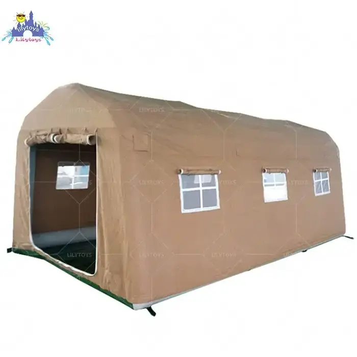 Inflatable Medical Party Camping Tent For Camping Outdoor Waterproof Air Tight Inflatable Travel Tent For Factory Price