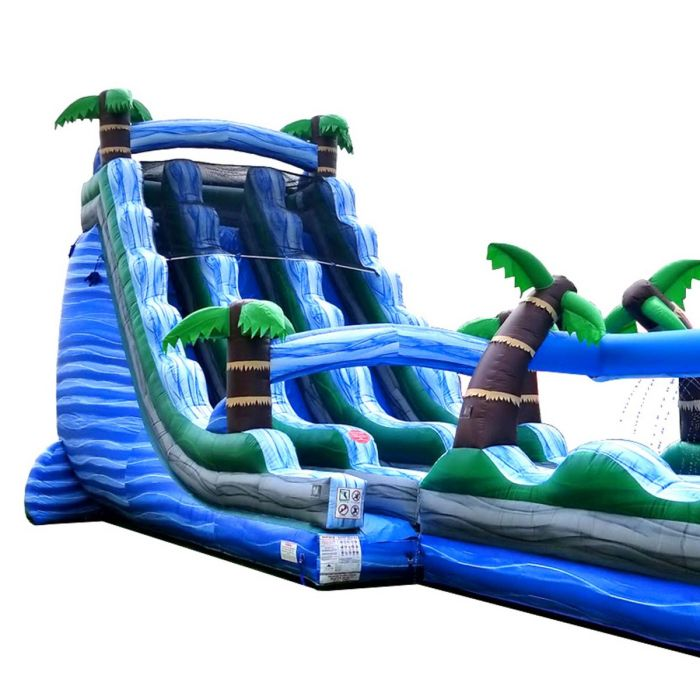 Lilytoys Factory Custom Bounce House Castle Commercial Giant Huge Adult Inflatable Water Slide Slip And Slide Inflatable Water