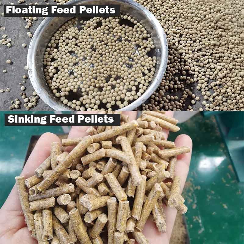 Feed Making Machine For Cattle Chicken Fish Pellet Feed Processing Machine Floating Fish Feed Mill Pellet Extruder Machine Cost