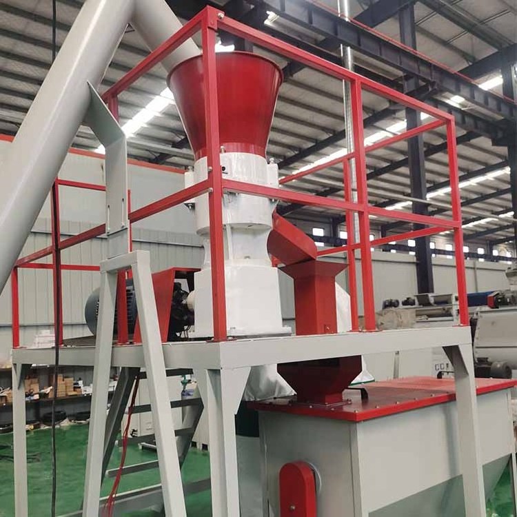 Chicken Feed Mixer And Grinder Machine Automatic Cattle Rabbit Feed Manufacturing Granulator Machine Production Line In Kenya