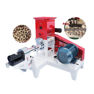 Lm70 180~200kg/H  Crab Shrimp Feed Making Machine Attached Free Parts Floating Fish Feed Mill Pellet Extruder Machine