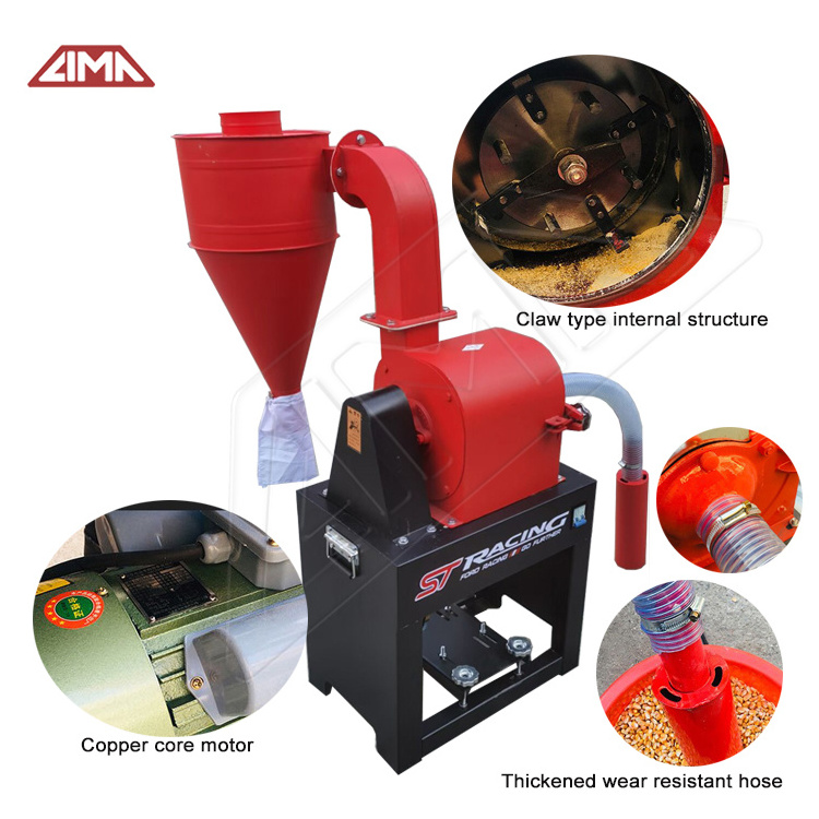 250-600kg/h Corn grits making machine/grain corn crusher/maize grinding mill prices