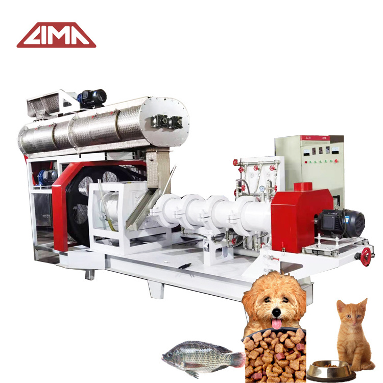 Automatic fish feed processing machine Practical domestic forkliftt fish feed pellet equipment