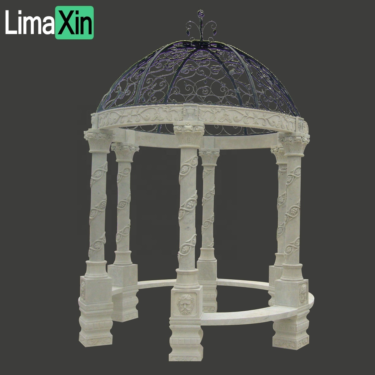 Customized stone gazebo garden decorative marble gazebo pergola exterior marble gazebo