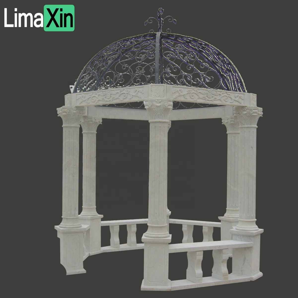 Customized stone gazebo garden decorative marble gazebo pergola exterior marble gazebo