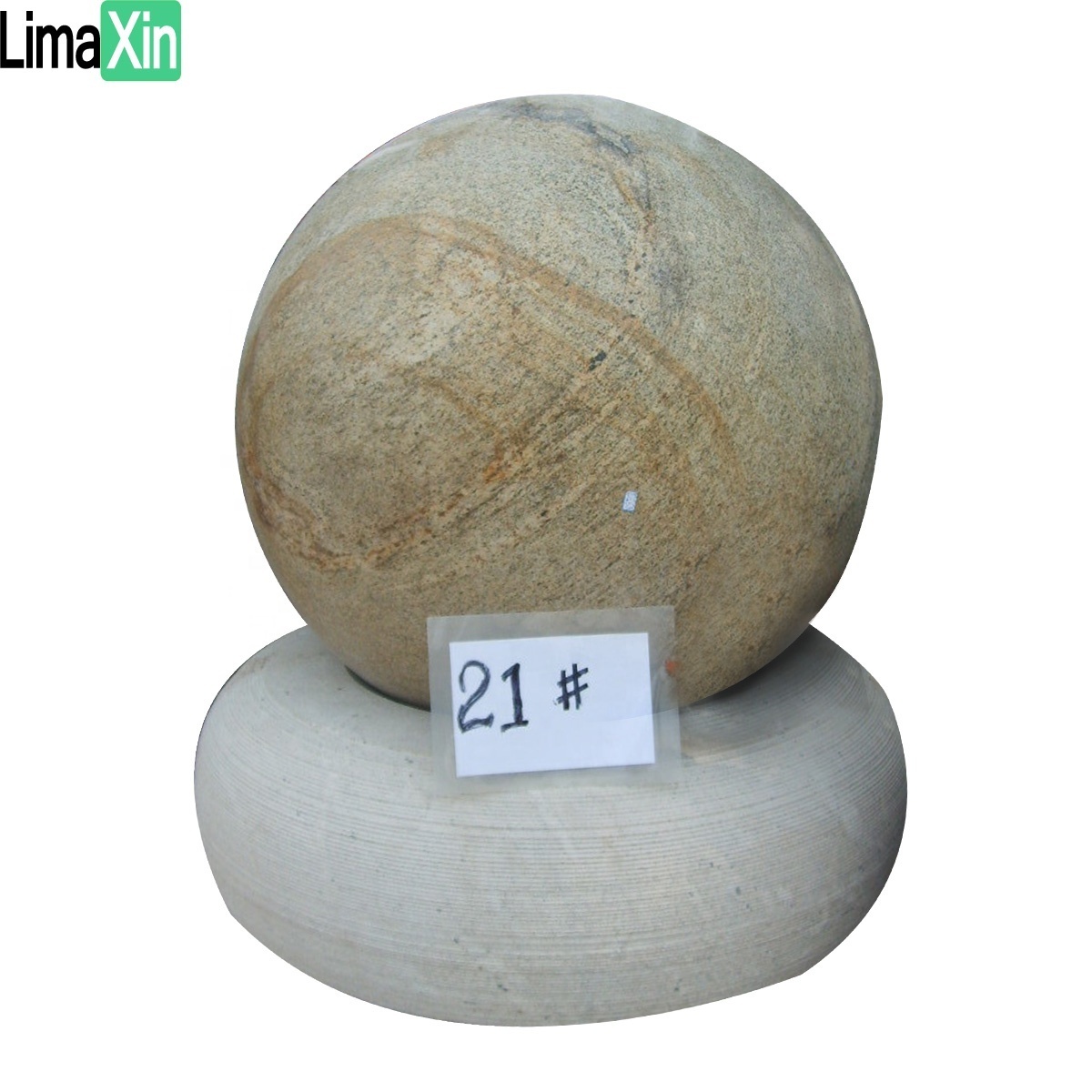 Unique China marble stone floating sphere marble ball fountain rotating ball fountain