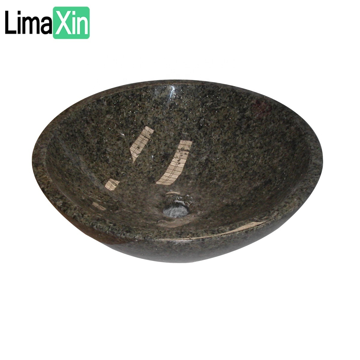 Hot sale pink marble sink oval marble bathroom sink round marble vessel sink