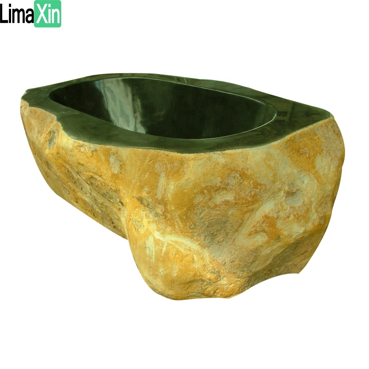 Unique design natural stone bathtubs marble bathtub for sale carved black stone bathtub