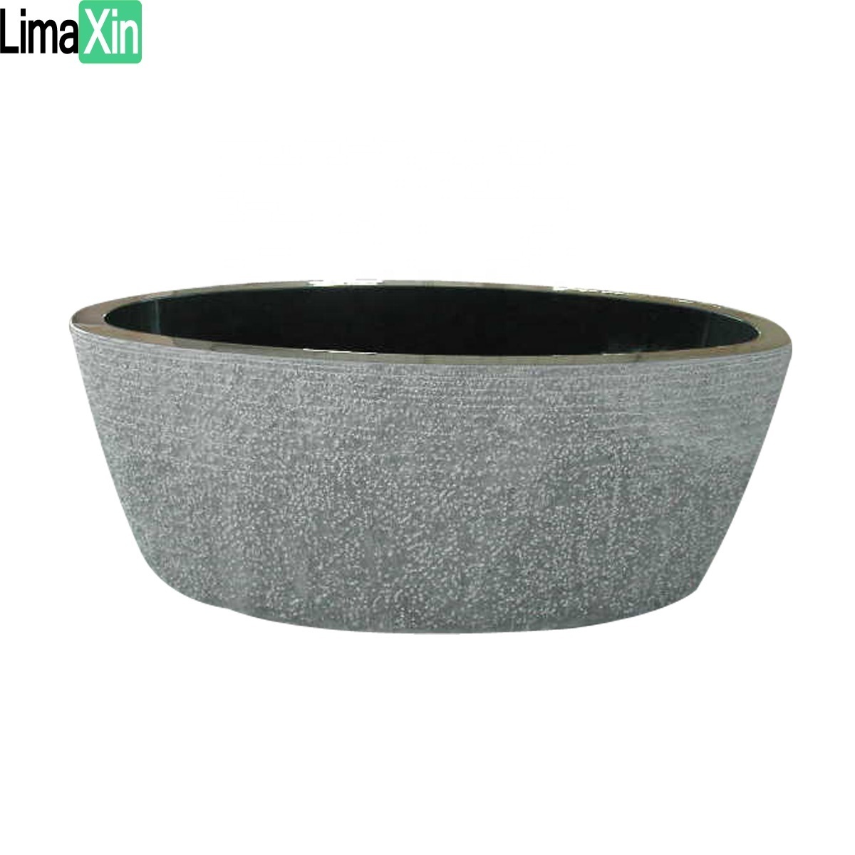 Unique design natural stone bathtubs marble bathtub for sale carved black stone bathtub