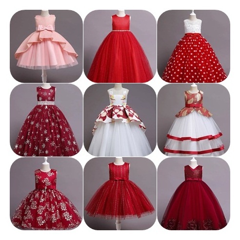 China makes new fashion girl party Princess dress High-end casual children's Princess dress sleeveless chiffon dress