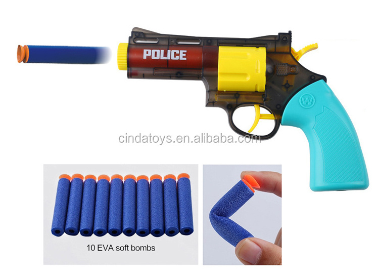 Military Reconnaissance set plastic revolving pistol model play toys for boys