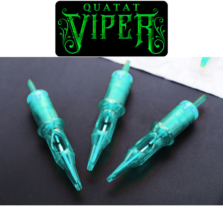 QUATAT Viper brand tattoo supplies needle cartridges high quality permanent make up Membrane needle cartridge tattoo