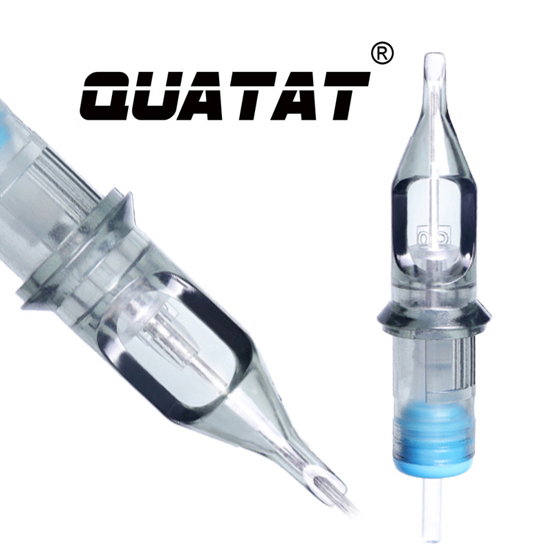 QUATAT  box of 20 professional tattoo cartridge needles  high quality transparent tattoo cartridge needle