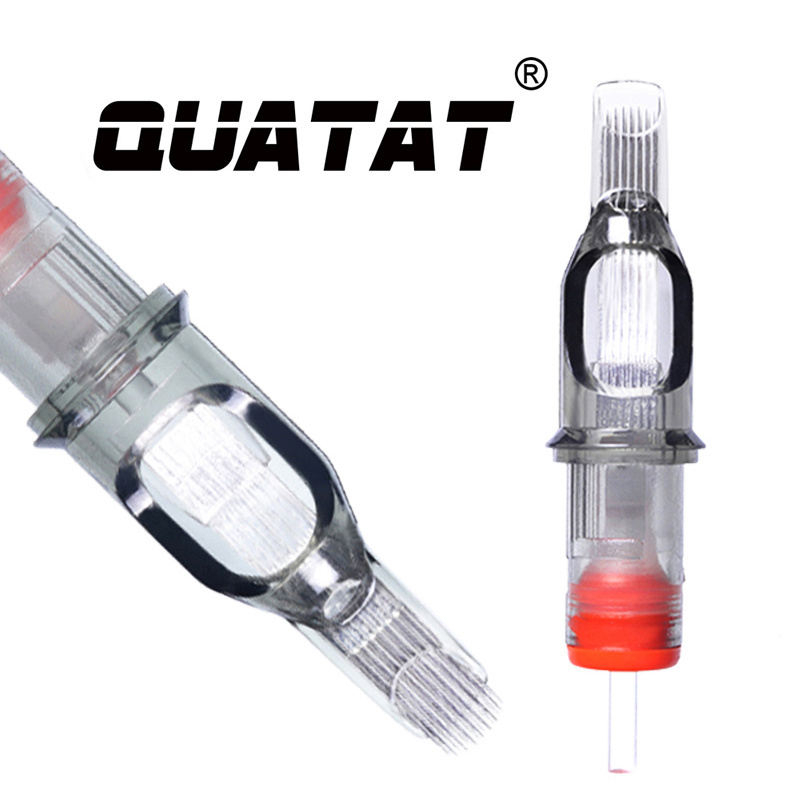 QUATAT  box of 20 professional tattoo cartridge needles  high quality transparent tattoo cartridge needle