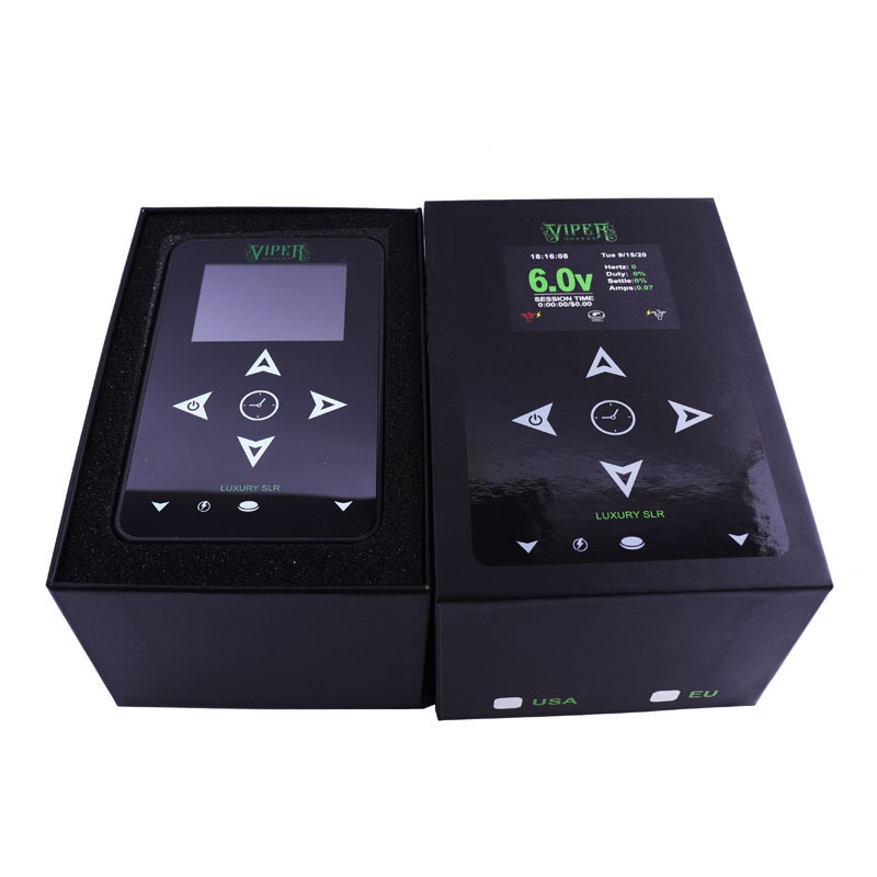 2021 Quatat New Design High Quality Wholesale Luxury Tattoo Power Supply Digital lcd Tattoo Power Supply