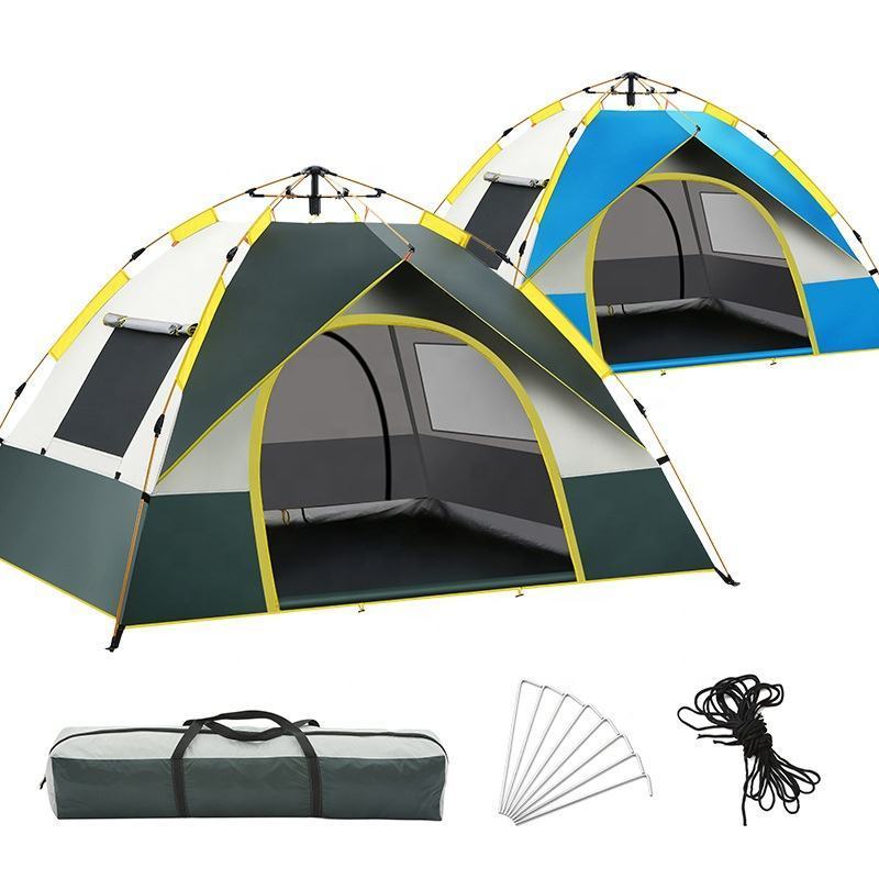 2023 New Two Person Quick Automatic Opening Outdoor Tent Off Ground Camping Tent