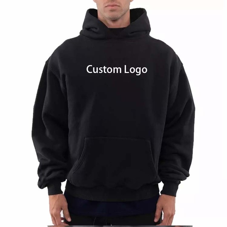 80 Percent Cotton 20 Percent Polyester Hoodies Unisex Polyester Cotton Blend 14oz Heavyweight Pullover Egyptian Cotton Hoodie