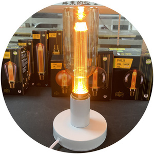 bottom shape Decorative huge large oversize Special Warm Light Smoky Dimmable Vintage Edison Big LED Bulb