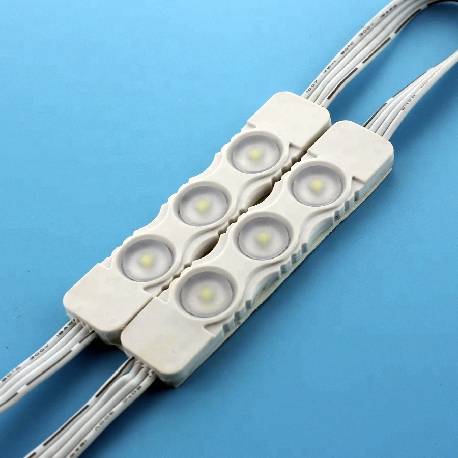 AC220V 110V input 160 bean angle SMD 2835 3030 1.8w light box LED module with lens for advertising