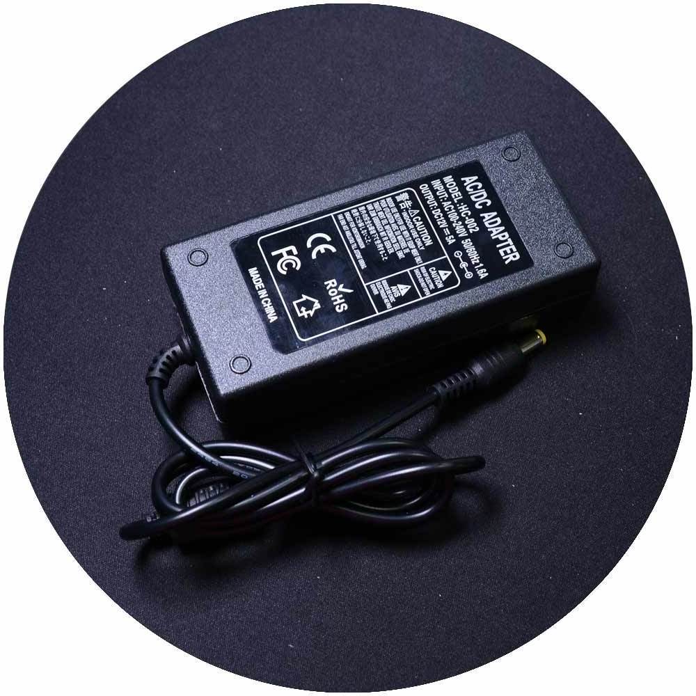 Led power supply transformer led driver US UK Eur AU AC plug AC100-240V DC12V 5A 60W  led adapt for led neon sign