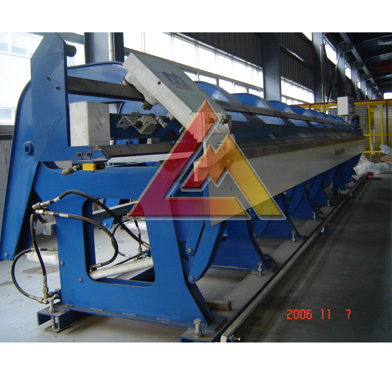 8.2 meter full automatic color steel bender hydraulic sheet metal folding machine easy operate folder