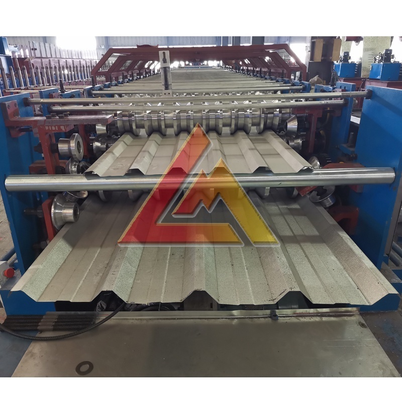 Double Layer Galvanized Tile Corrugated Aluminium Metal Roof Sheet Making Roll forming Machine