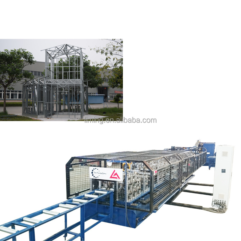 Prefabricated House Light Gauge Steel Frame Cad Roll Forming Machine Price