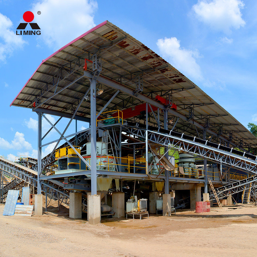 Heavy Duty Construction Sand Making Plant Compact Granite Sand Making And Washing Machine