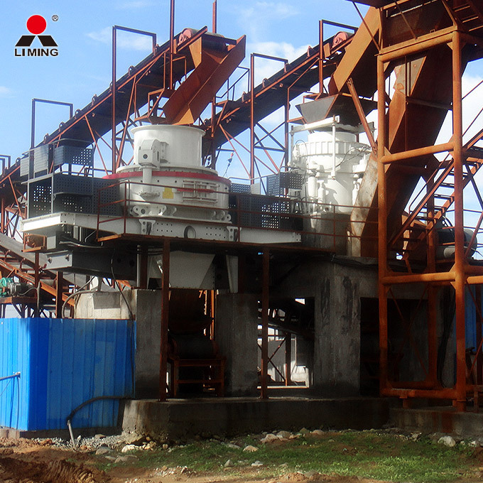 Heavy Duty Construction Sand Making Plant Compact Granite Sand Making And Washing Machine