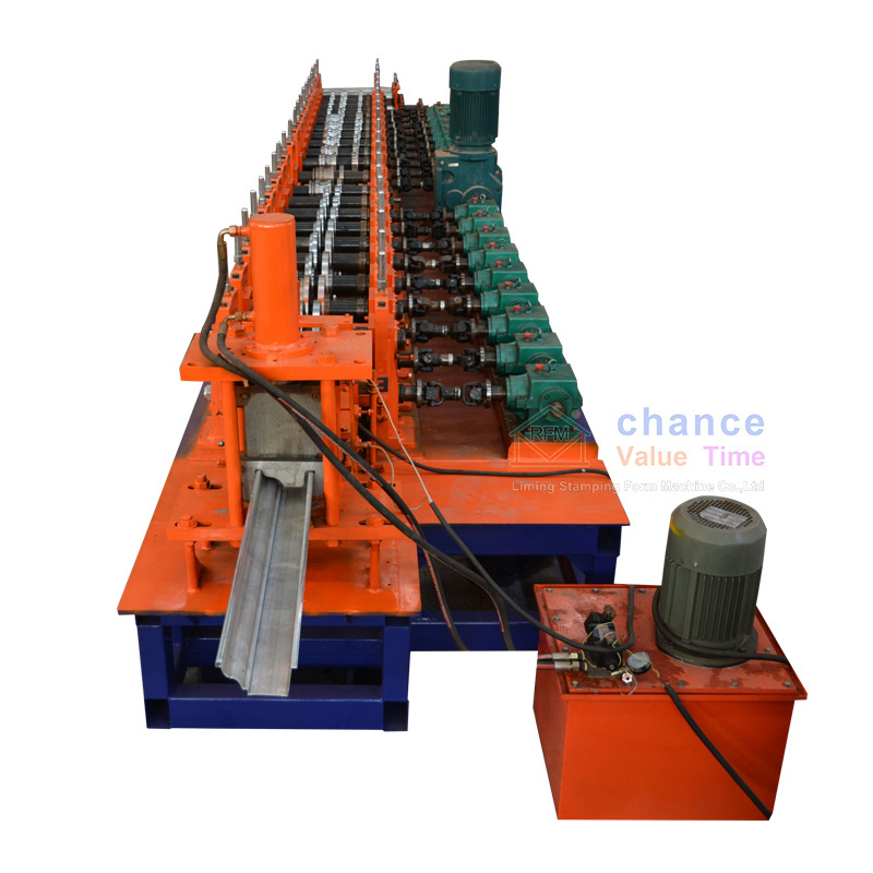 LM new design factory prices drip edge roll forming machine