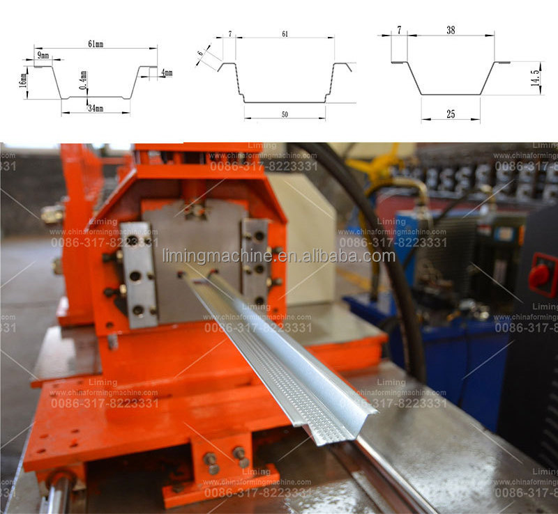 LM Customization Replaceable Type Stud And Track Machine Automatic Stud Machine For Building Trades