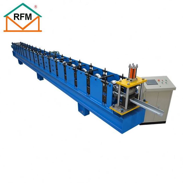 Hot Selling roofing metal water rain gutter roll forming making machine - manufacturer