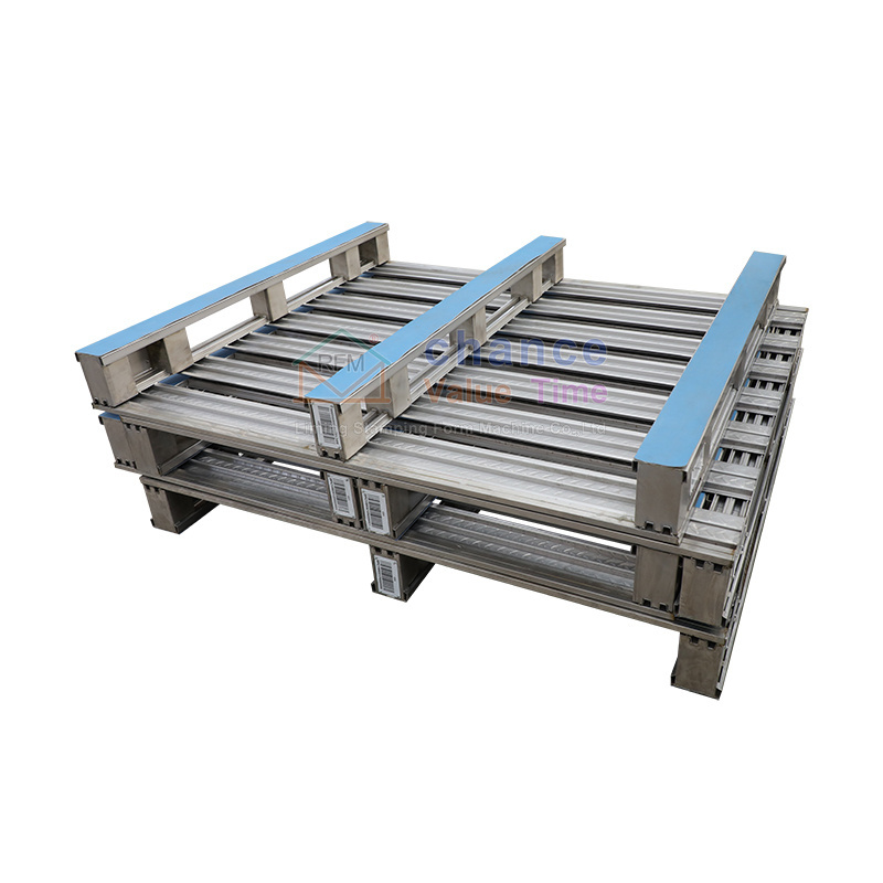 Lockheer Customized Anti-static SUS304 racking stainless steel pallet for food industry warehouses