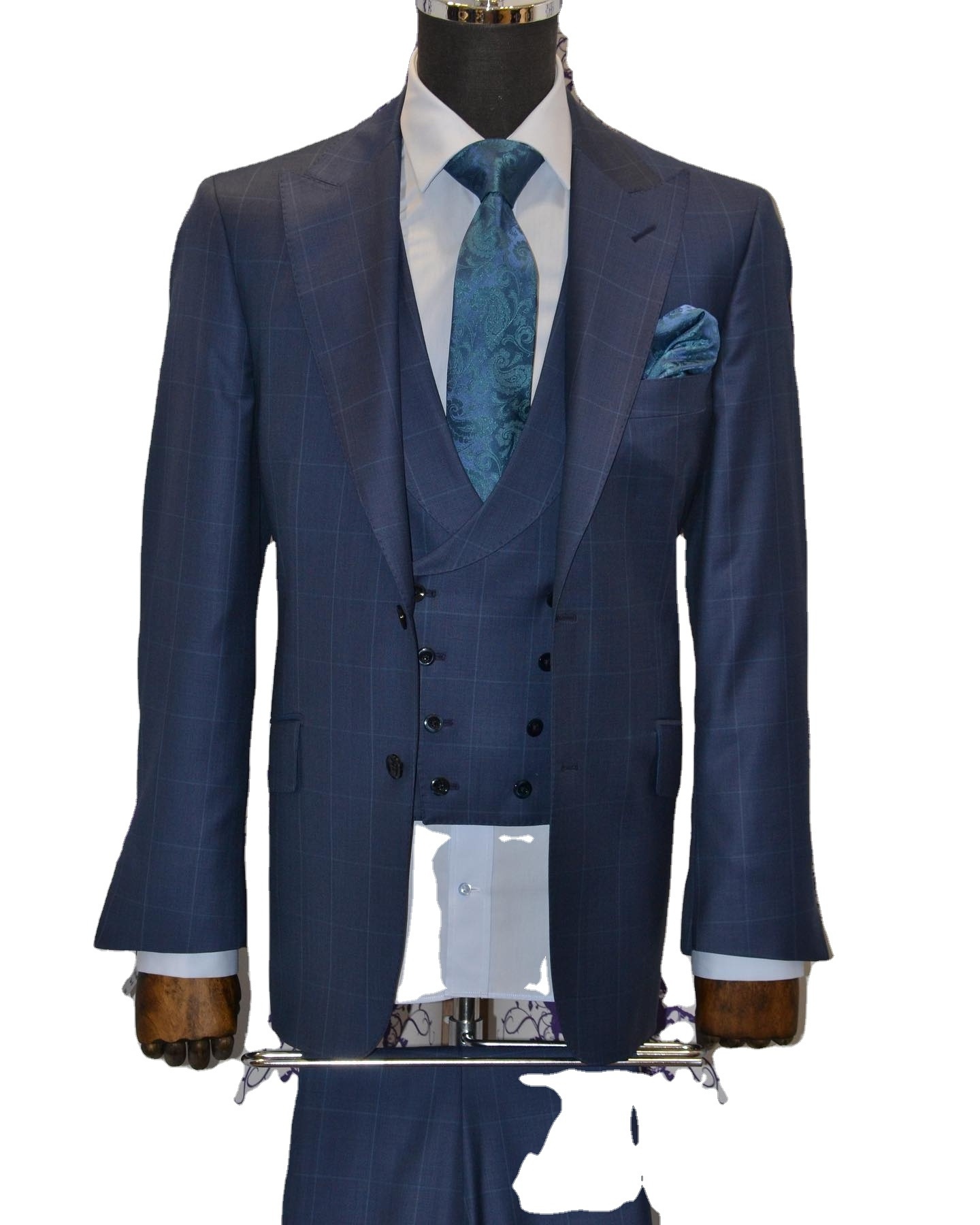 MTM Bespoke Men Custom Suit Wool Super 150's Italian Fabric Full Canvas High Quality Pant Coat Design Wedding Suits