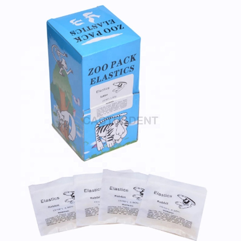 5000 Pcs/Box Dental Orthodontic Rubber Bands Ortho Elastics Latex Braces 3.5/4.5/5.0/6.5 OZ Consumables Arch Wire