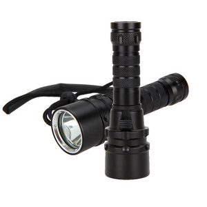 Scuba Diving Flashlights 1200 Lumen IPX68 Waterproof Submerged Lamp Rechargeable Torch Underwater XM-L2 LED Submarine Lights