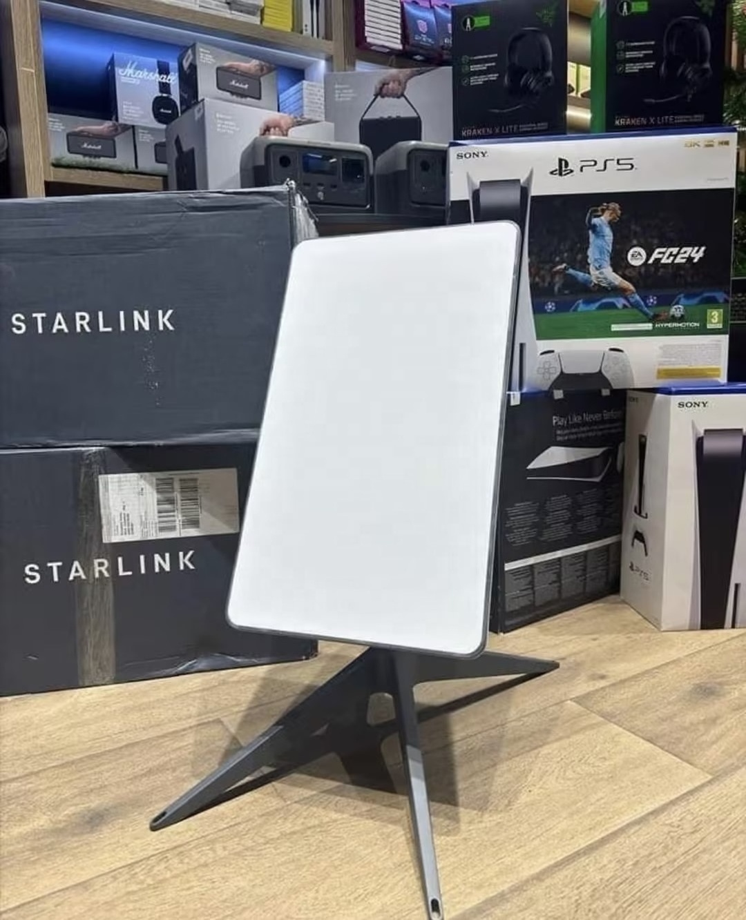 New Starlink v2 (ROAM) VS 100% Original Flat High-Performance Starlink Satellite Internet Kit V3 with Wedge Mount Complete Part