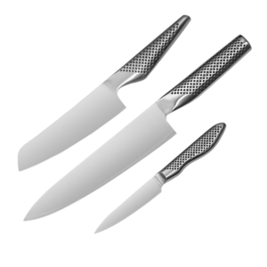 New modern knife set 5cr15mov stainless steel metal kitchen knife kitchen chef knife set Japanese kitchenware three-piece set