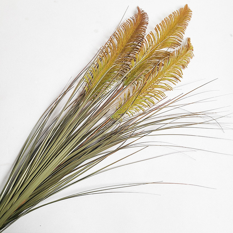 Artificial reed Pampas grass gladiolus leaf green plant centipede grass manufacturers wholesale false grass