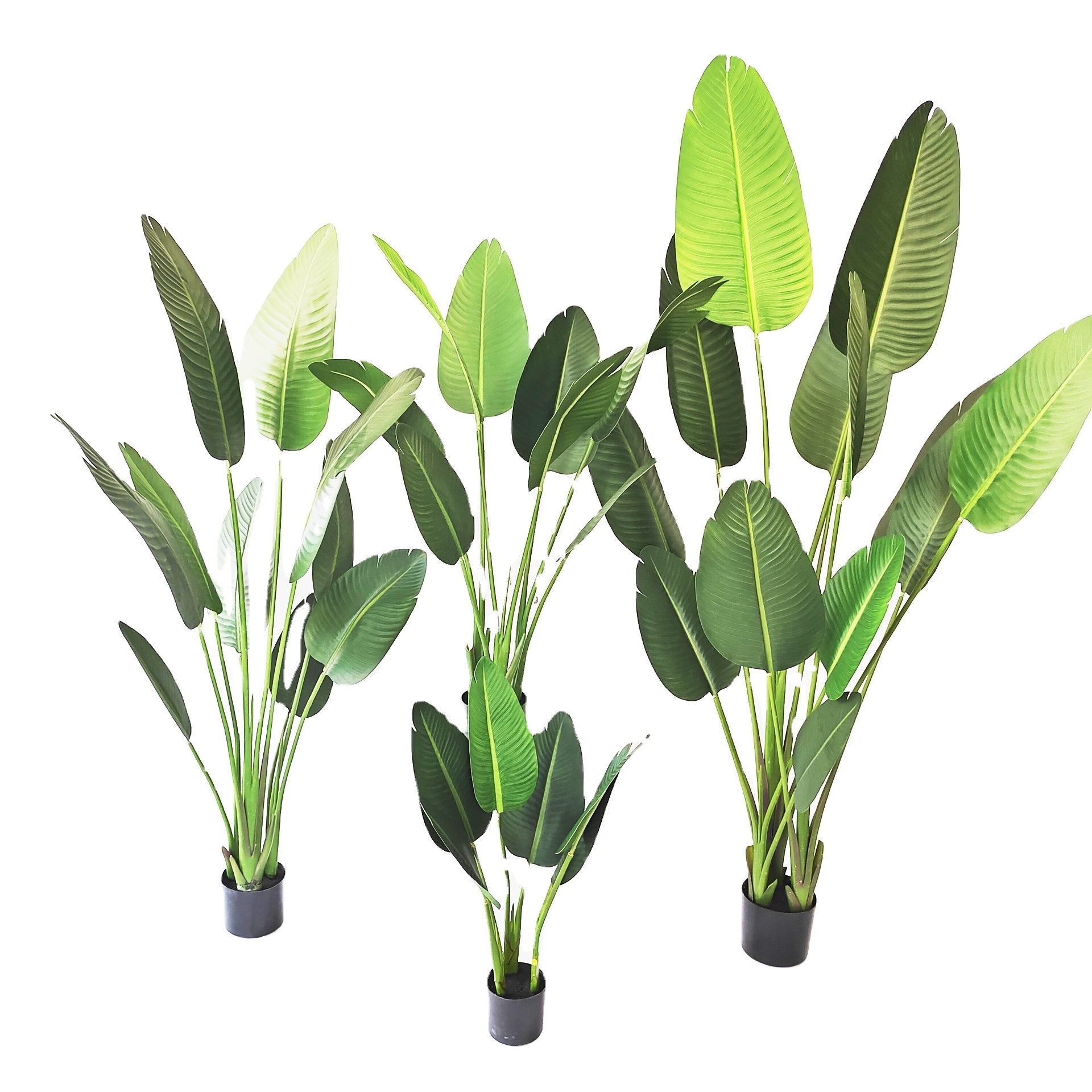 160 cm Banana Bonsai Plastic Tree Plants artificial banana leaf plants Indoor Tree