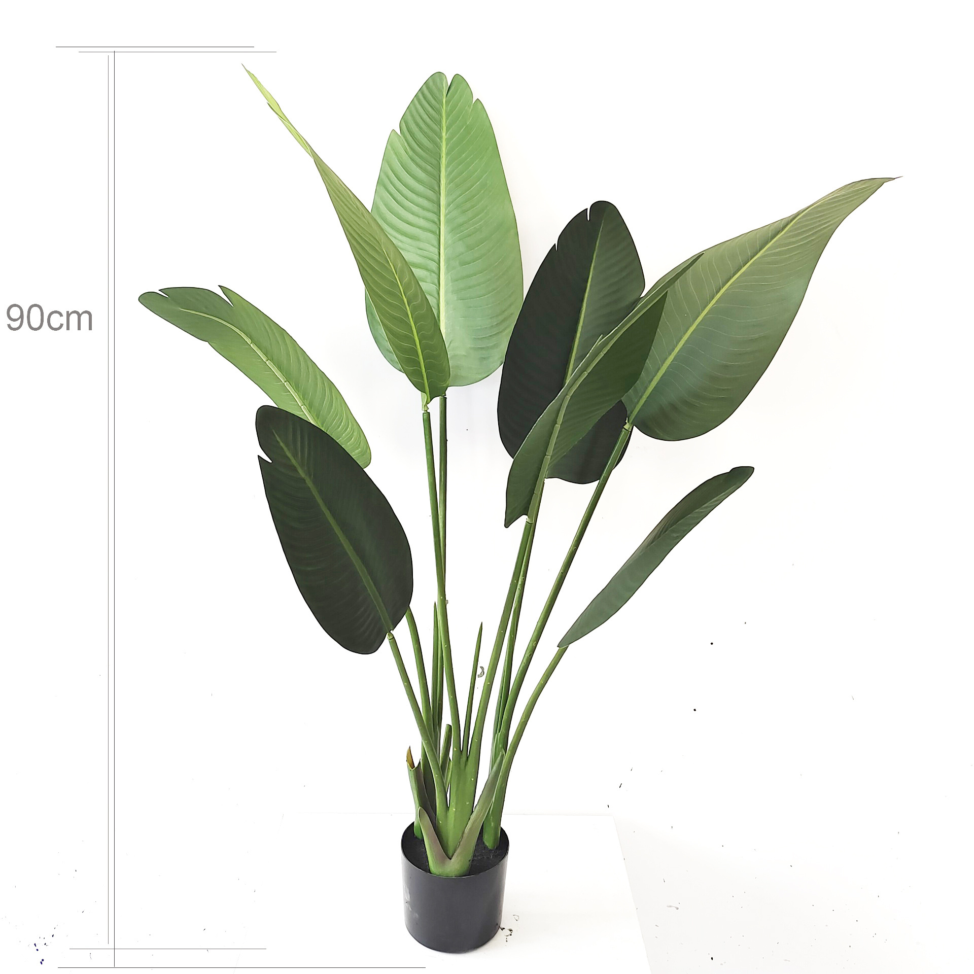 160 cm Banana Bonsai Plastic Tree Plants artificial banana leaf plants Indoor Tree