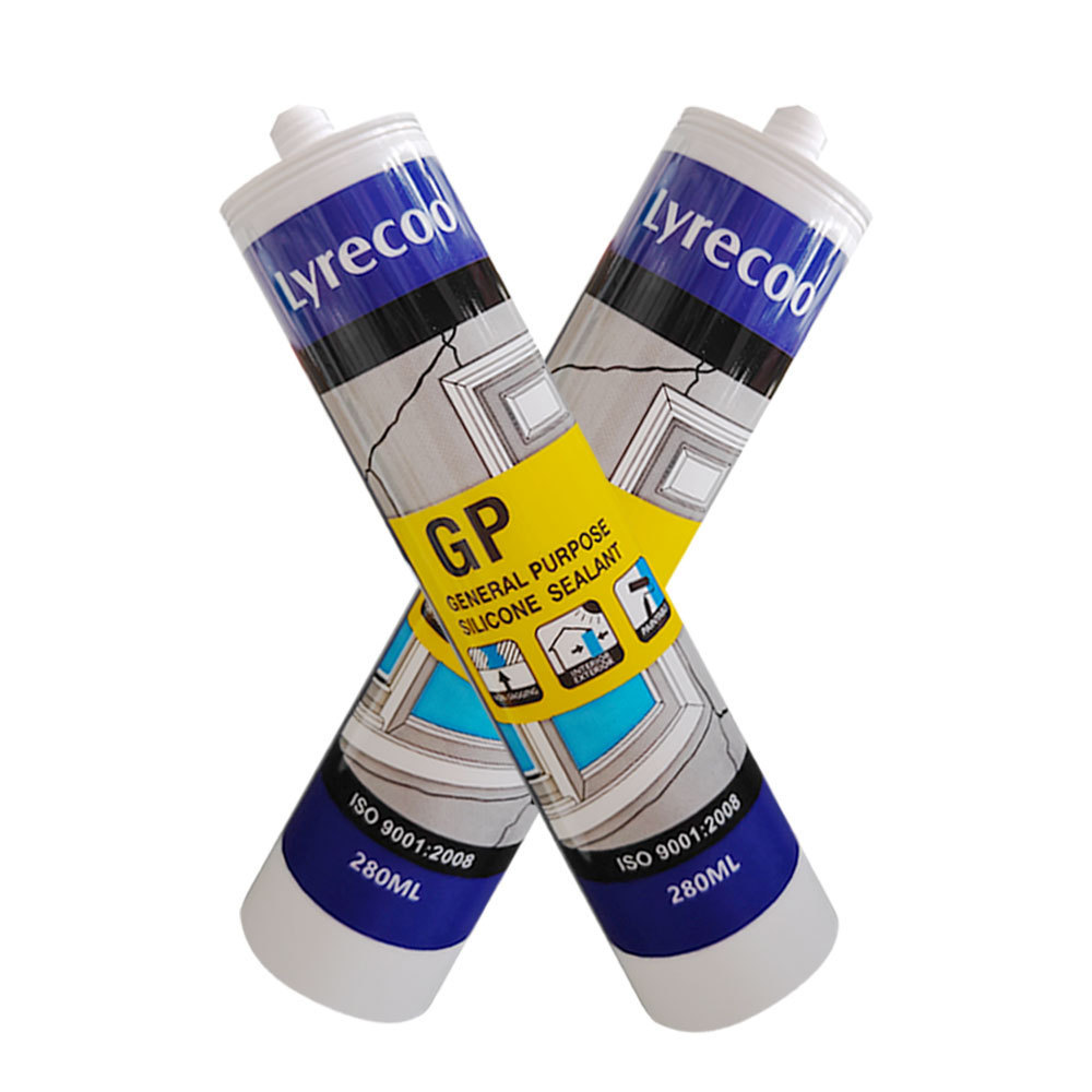 Hot Sale Adhesive General Purpose Gp acetic Waterproof silicon glue Silicone Sealant For Bathroom Kitchen