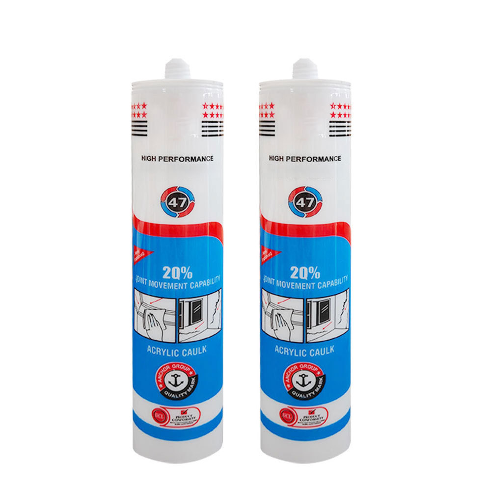 Oem Factory Price White Outdoor And Indoor Caulk Quick Drying Water-based Siliconized Acryl Sealant